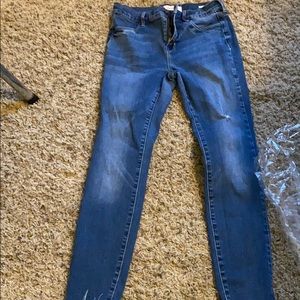 Dark wash jeans